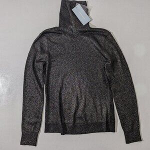 NEW Size Small Women's Antonio Melani Long Turtleneck Sweater Yamelyn Top Silver